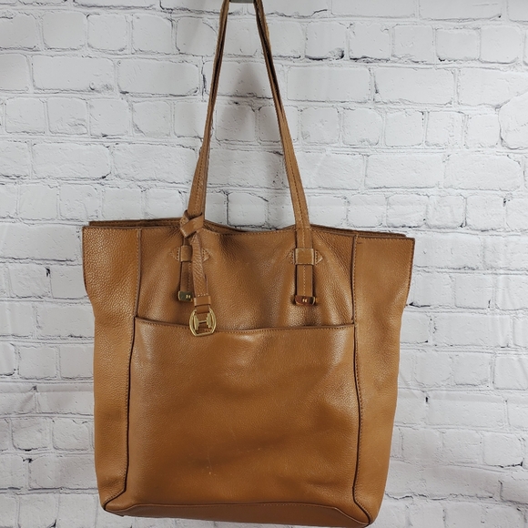 Halston Heritage brown leather bag - Picture 2 of 5